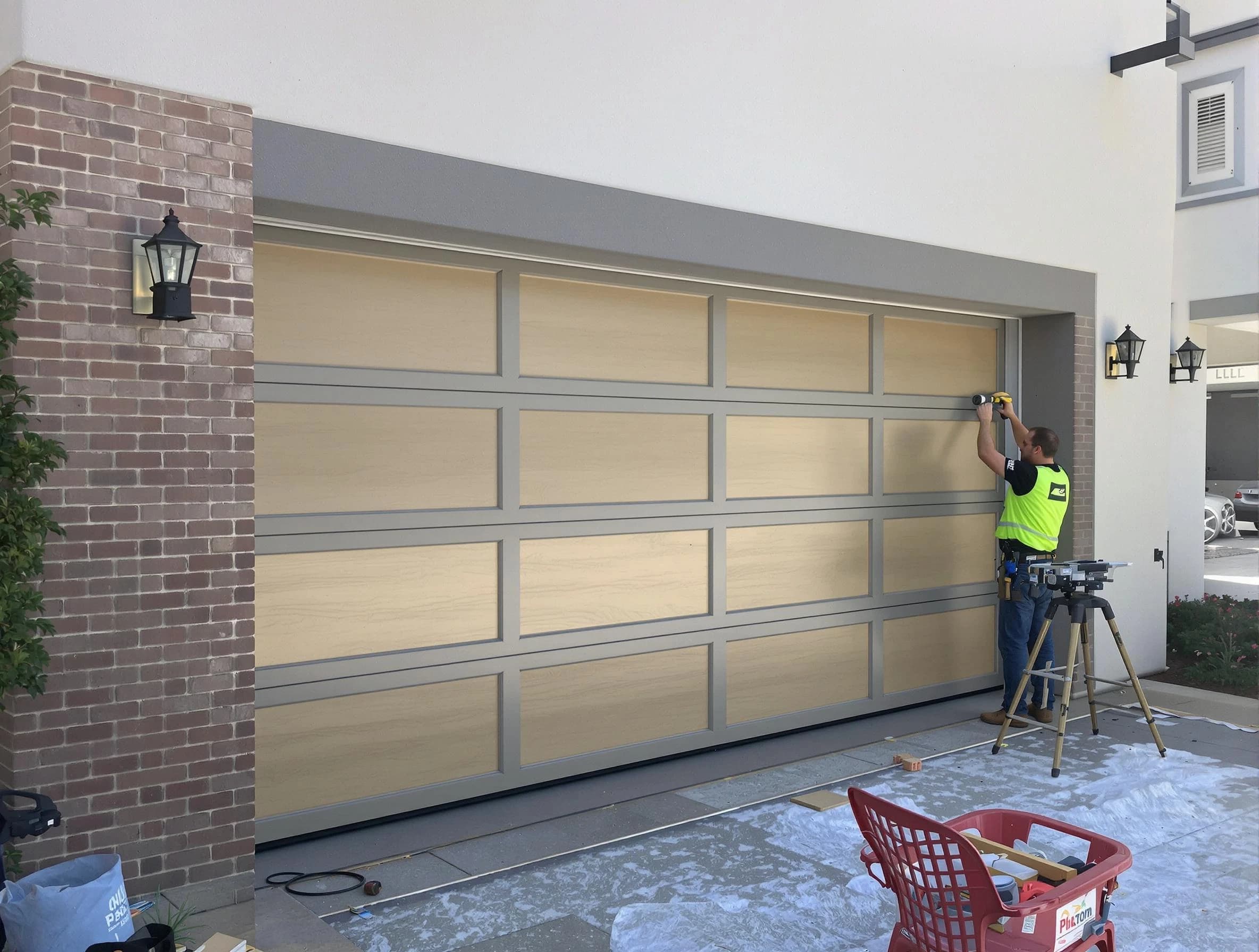 Garage door replacement service by Greensburg Garage Door Repair in Greensburg