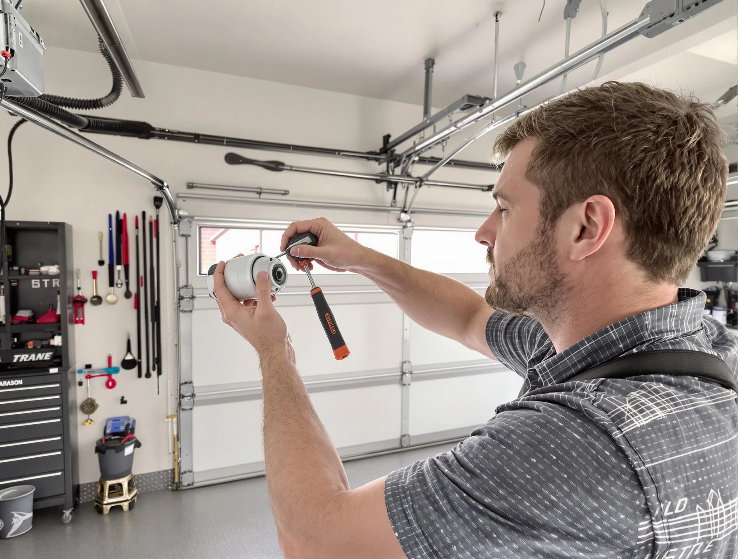 Garage door opener repair service by Greensburg Garage Door Repair in Greensburg