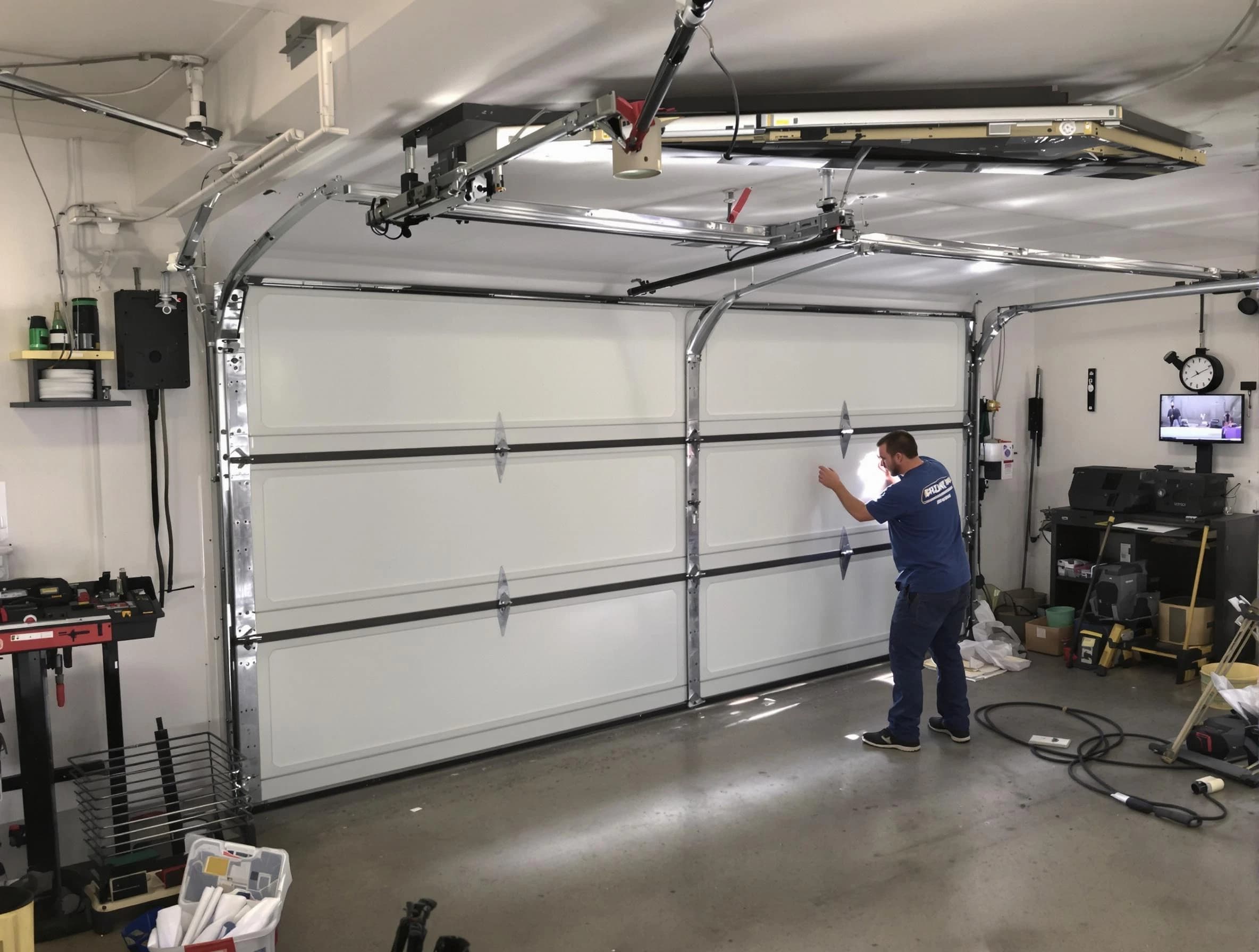 Professional garage door repair service by Greensburg Garage Door Repair in Greensburg